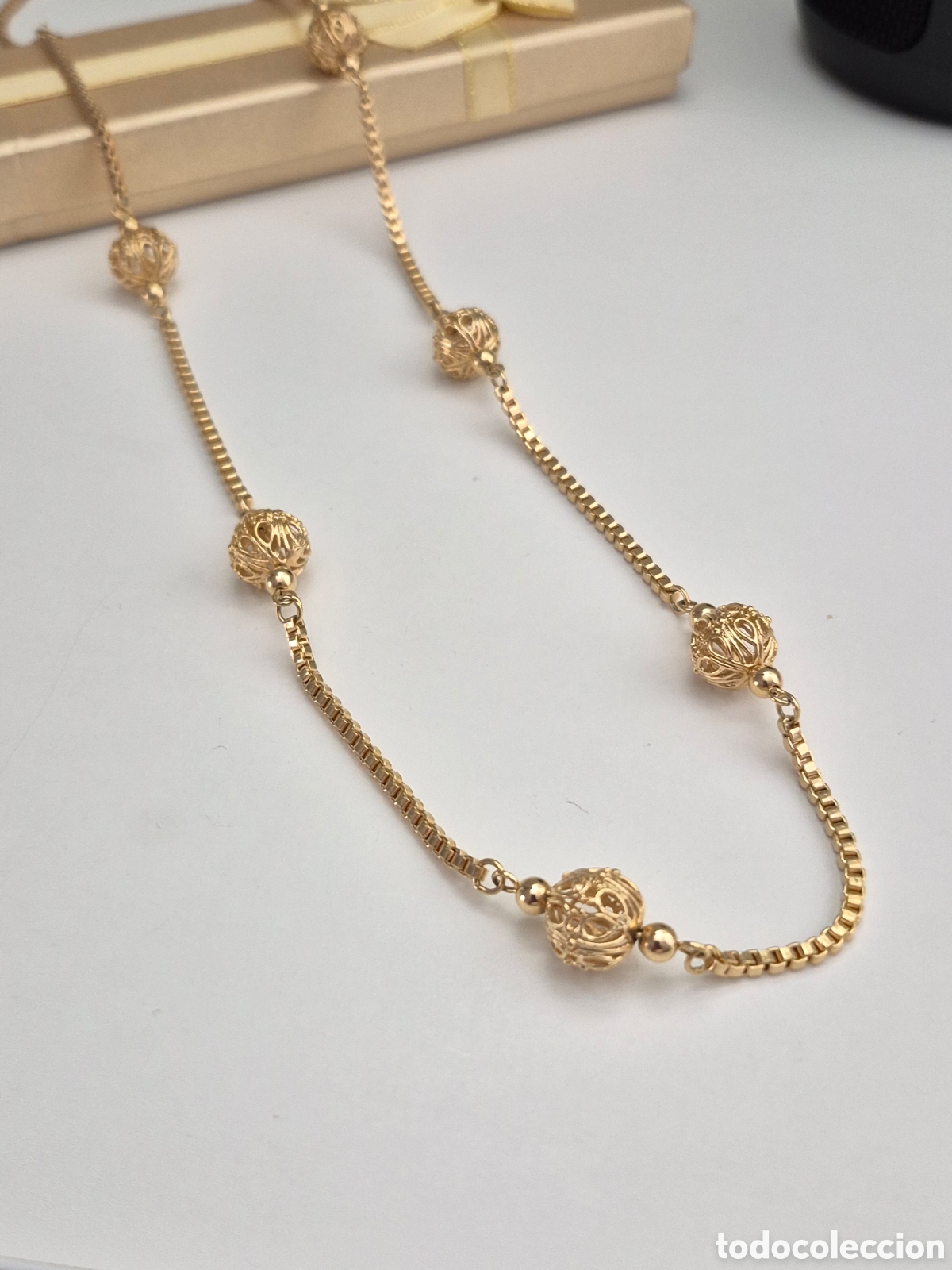 Joyeria: FANT&Aacute;STICO COLLAR CON ACABADO EN ORO. S4 C ANTIK 100926