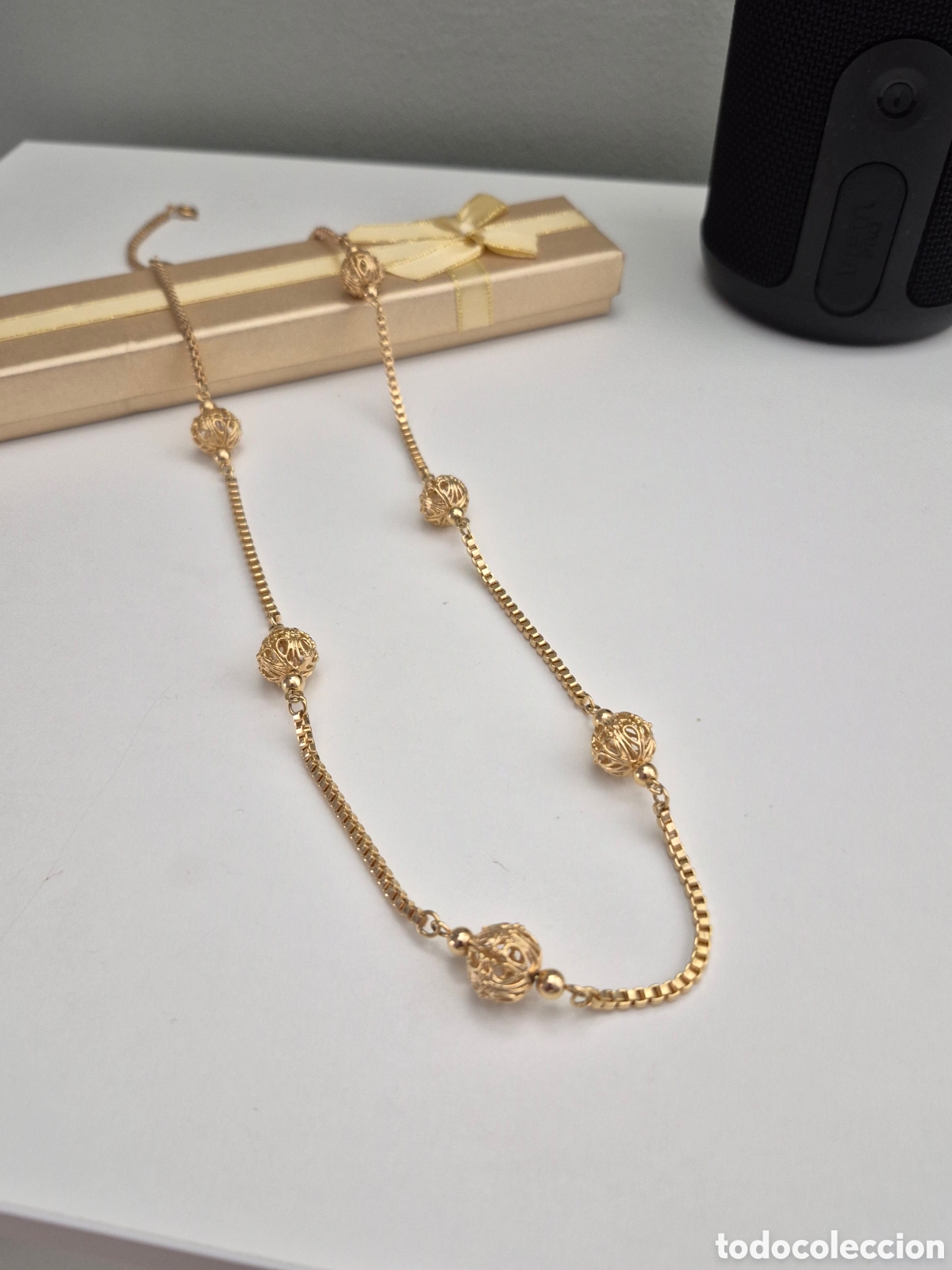 Joyeria: FANT&Aacute;STICO COLLAR CON ACABADO EN ORO. S4 C ANTIK 100926