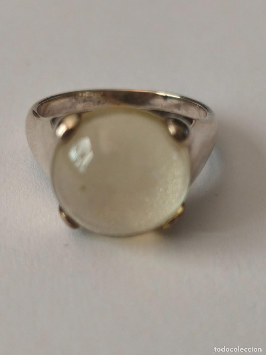 Gioielleria: Anillo de plata de Ley 925 mm. con piedra (NUEVO)
