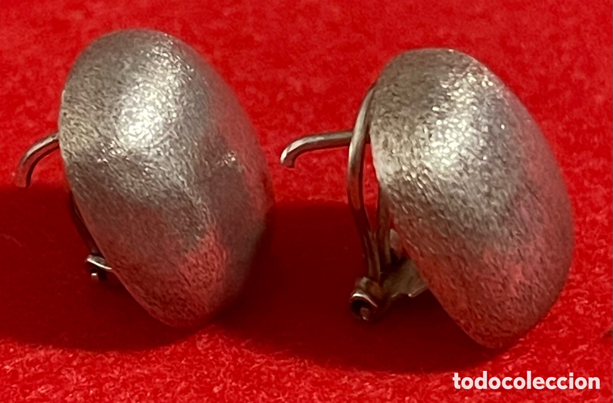 Joyeria: Hermosa pareja de pendientes en plata de ley. - Foto 3