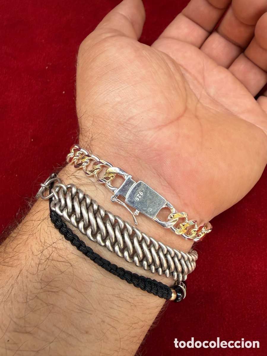 Joyeria: Bonita pulsera con contraste de la plata! - Foto 3