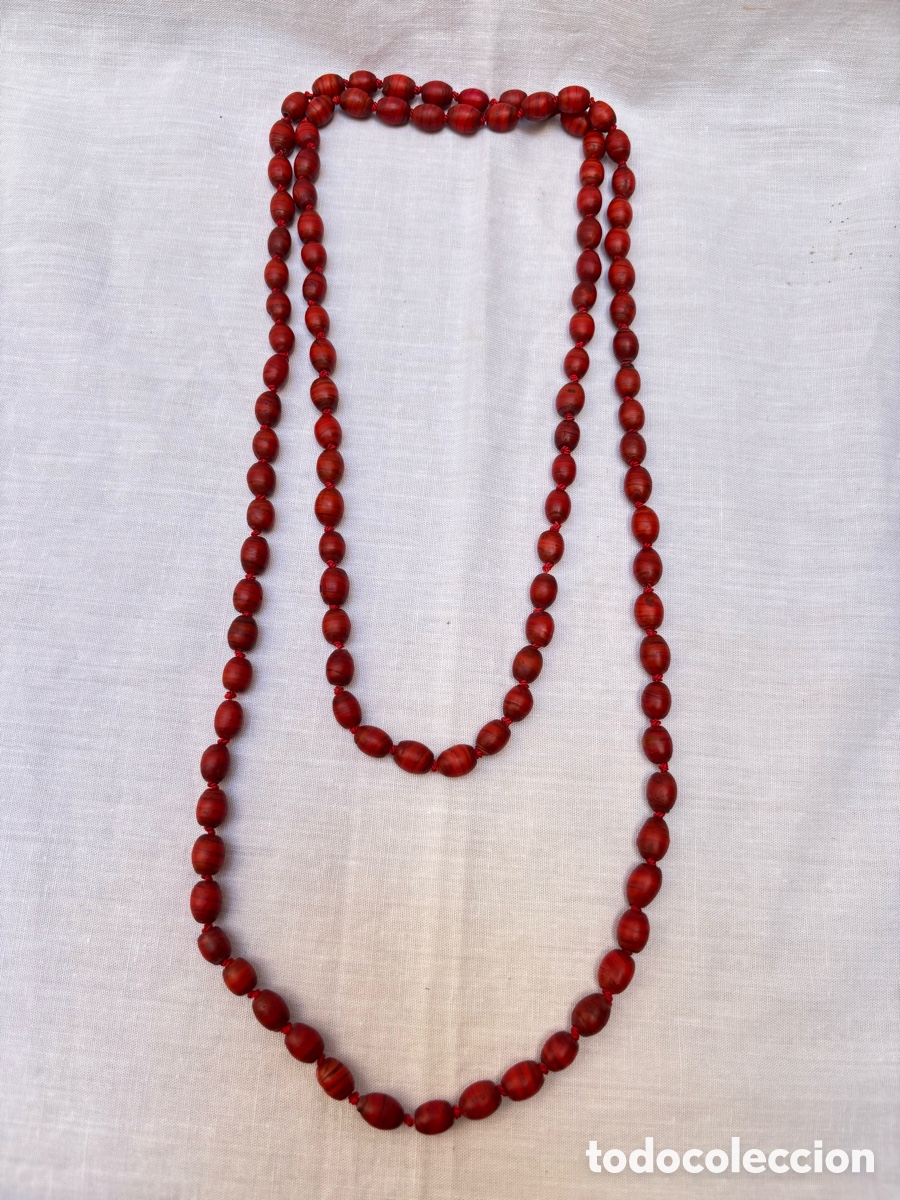 Joyeria: Collar de coral natural