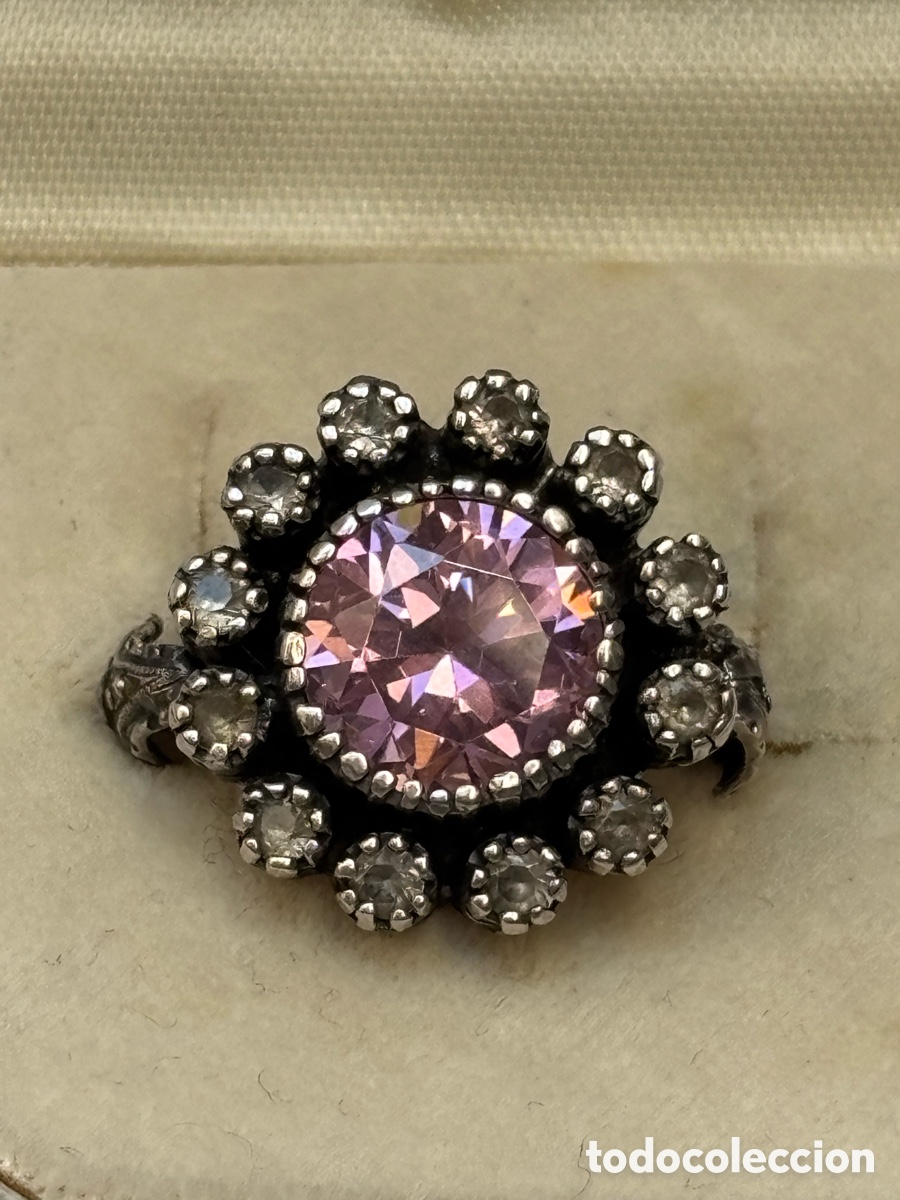 Joyeria: Anillo de oro 18K plata rosa Francia - Foto 3