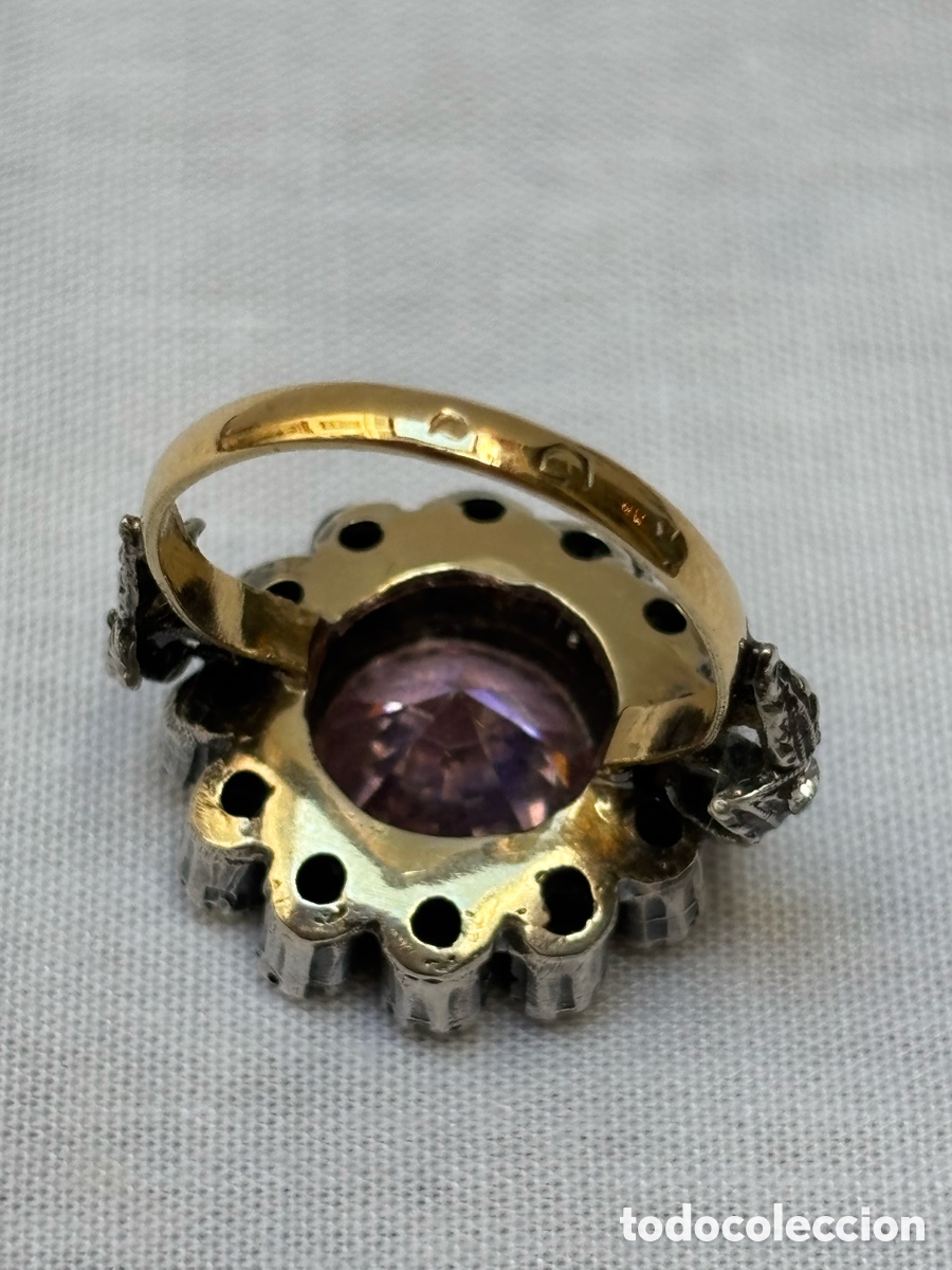 Joyeria: Anillo de oro 18K plata rosa Francia - Foto 10