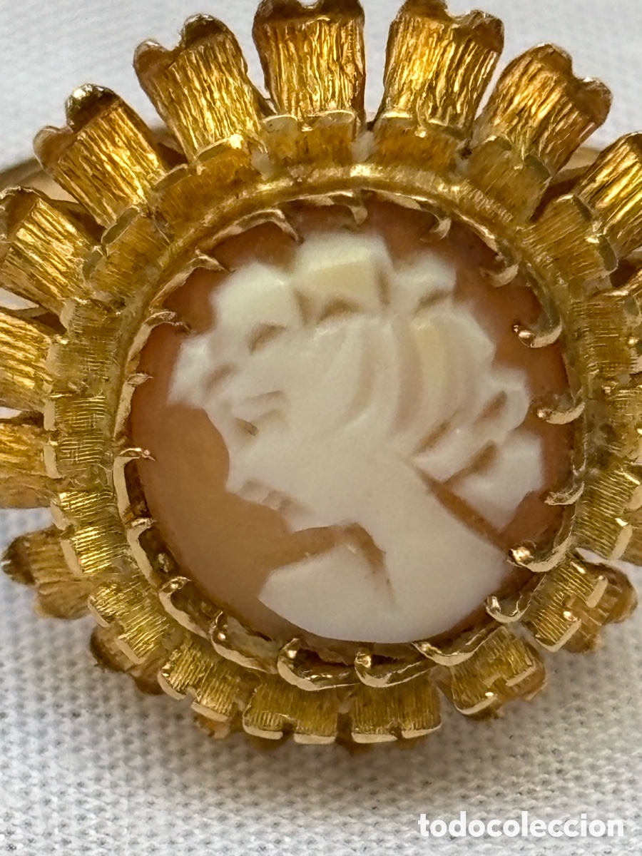 Joyeria: Conjunto de pendientes y anillo de oro de 18K - Foto 10