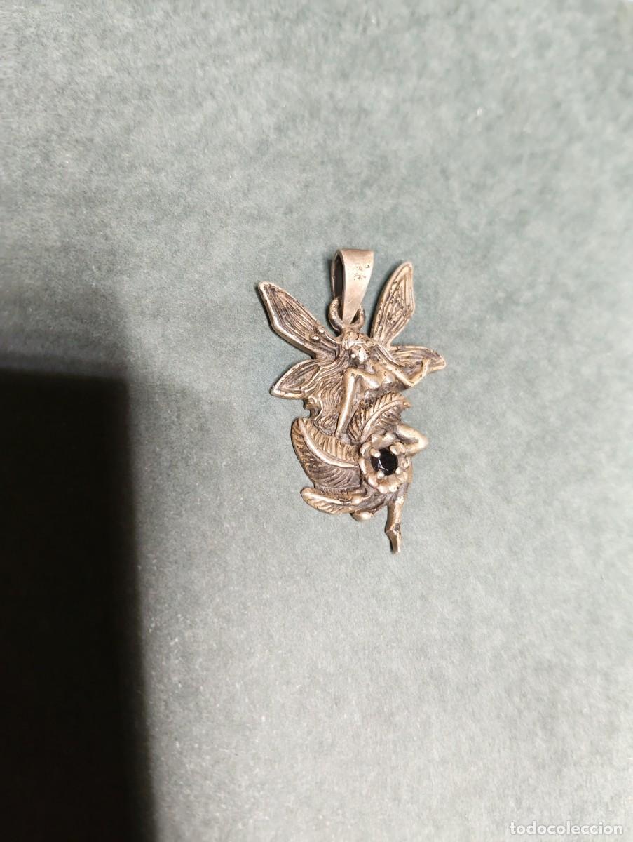 Joyeria: ANTIGUO COLGANTE EN PLATA DE LEY - ICONO MODERNISTA - ART NOUVEAU