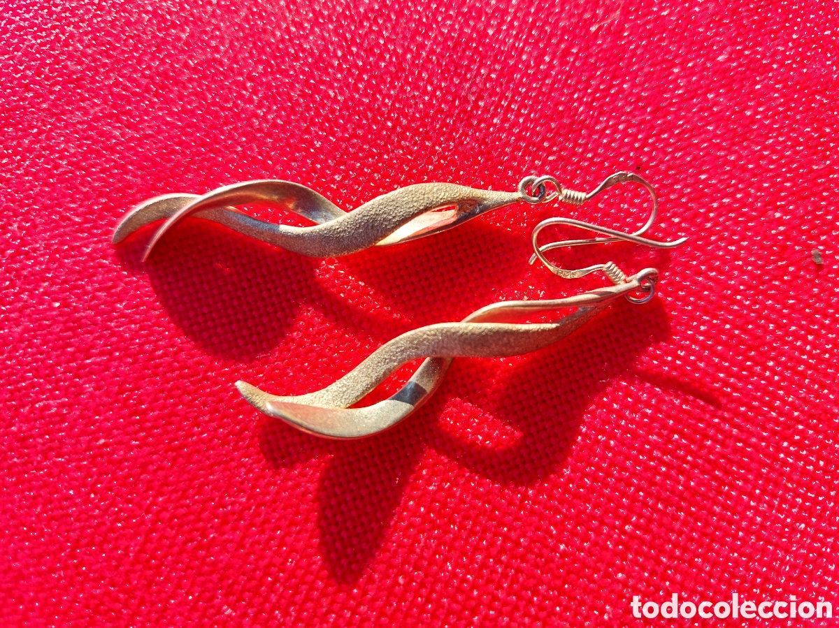 Joyeria: Vintage pendientes de plata - Foto 1