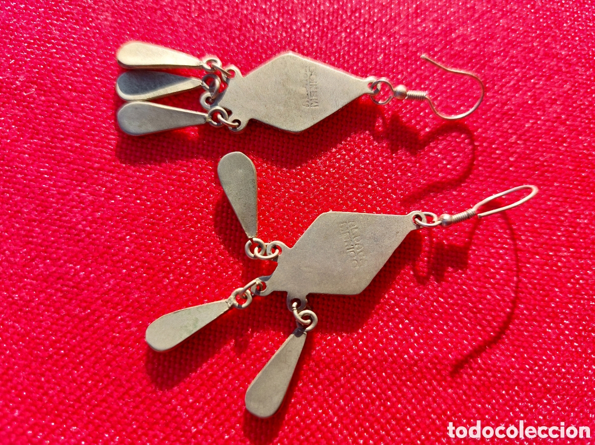 Joyeria: Pendientes vintage de plata - Foto 2