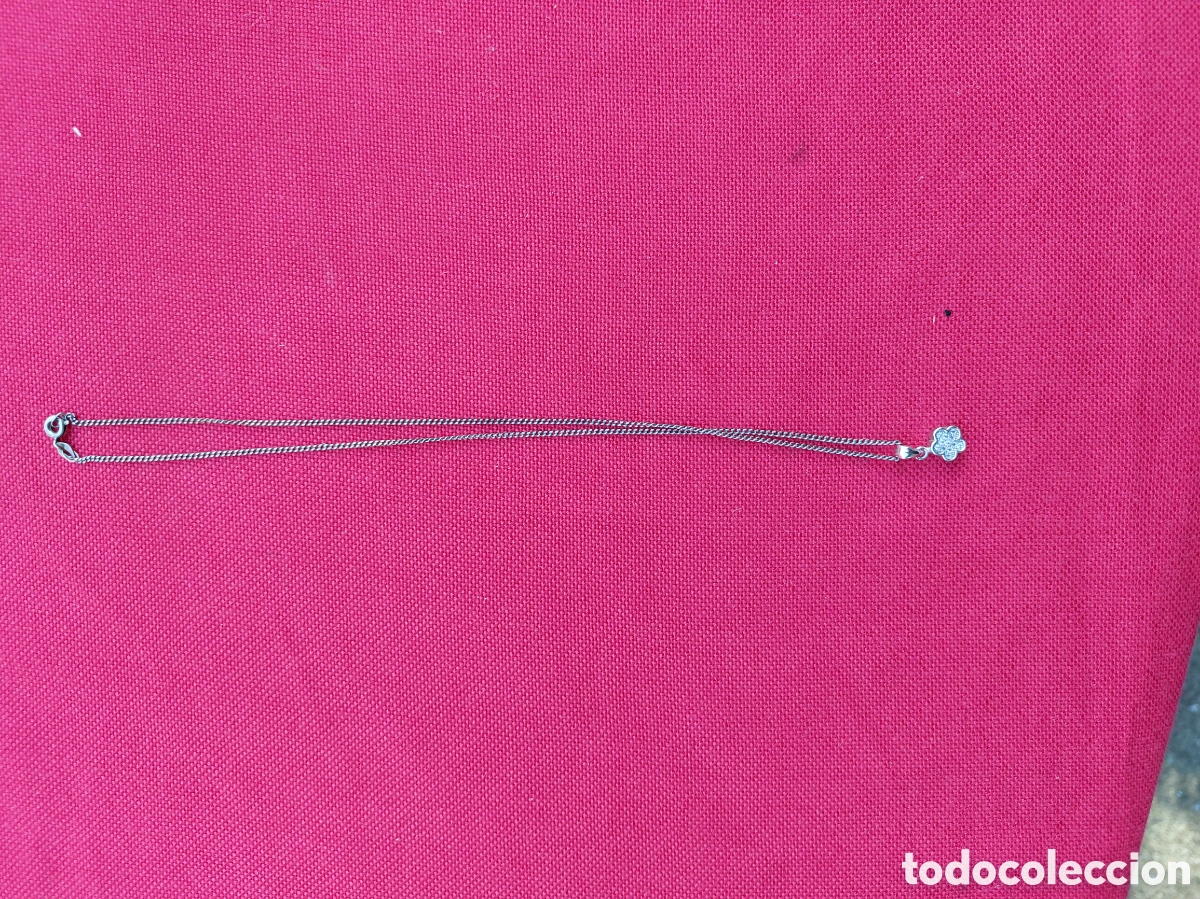 Joyeria: Cadena con colgante plata