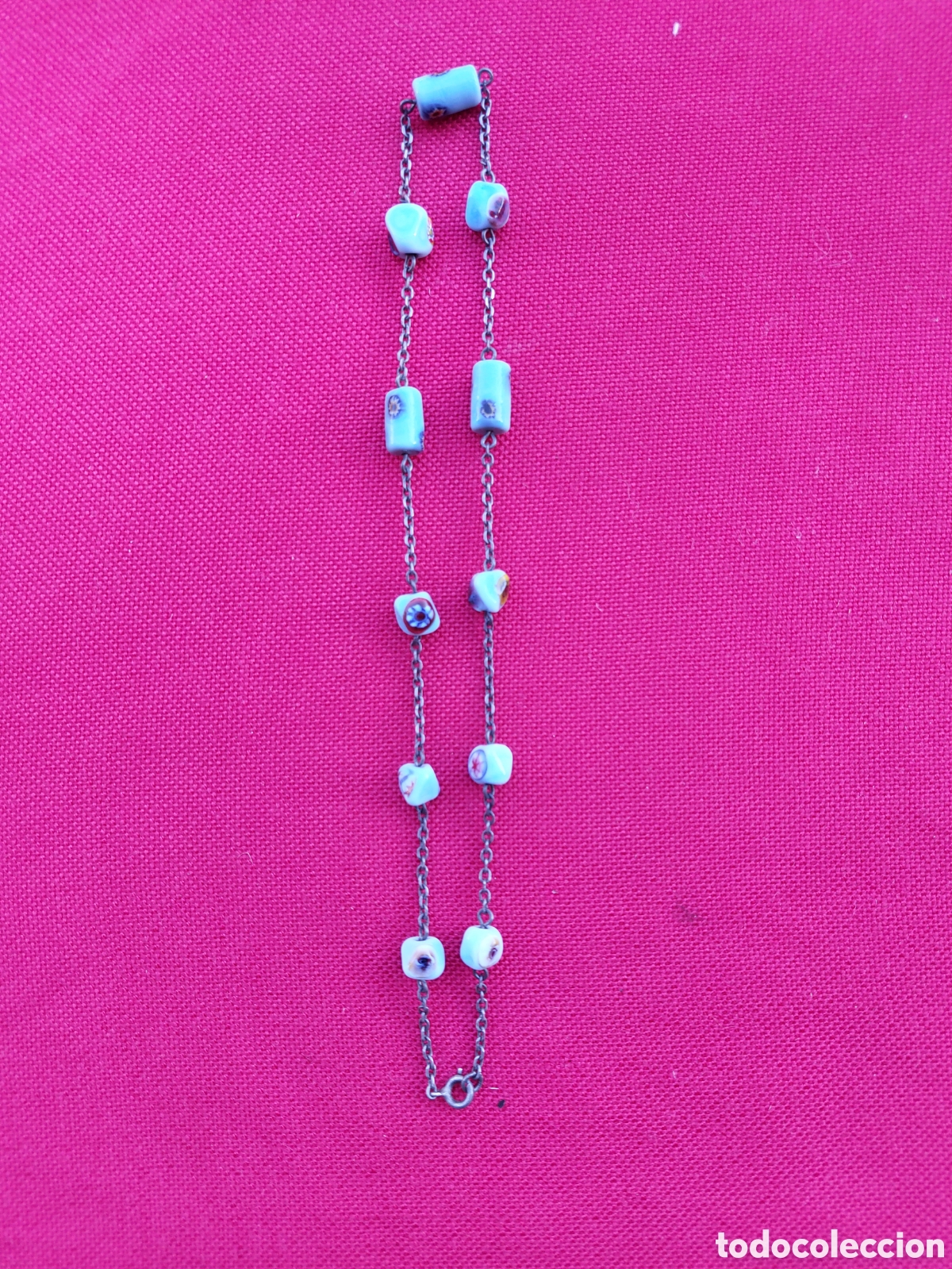 Joyeria: Cadena turquesa y plata - Foto 1