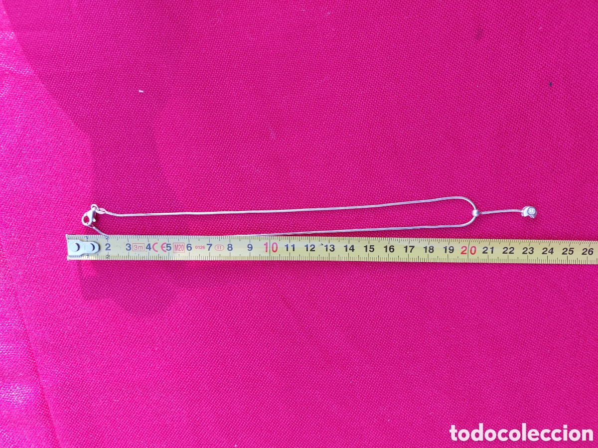 Joyeria: Cadena de plata vintage - Foto 2