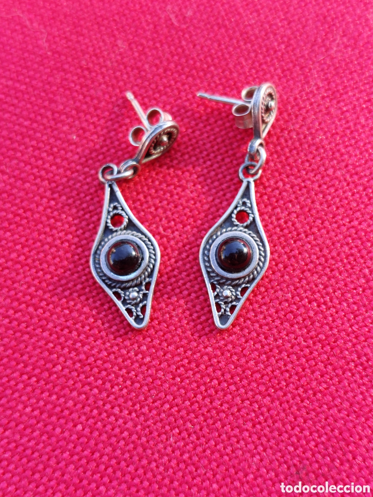 Joyeria: Pendientes de plata vintage