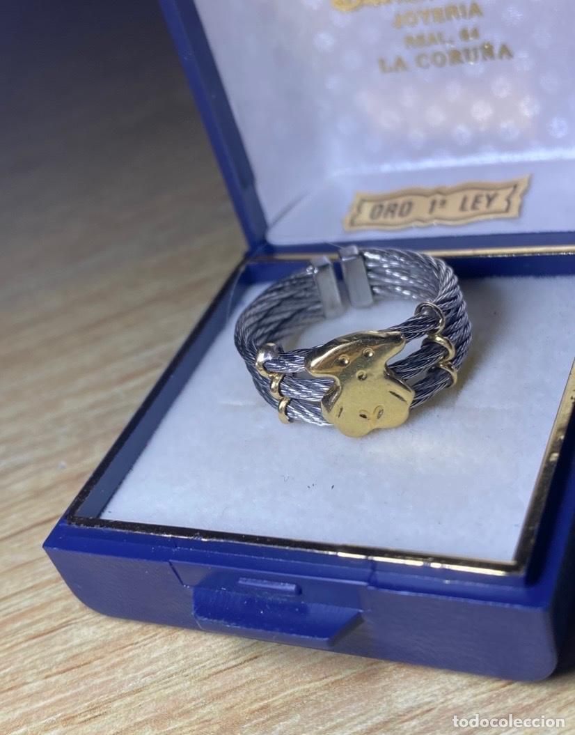 Joyeria: Anillo con oso de oro 18k - Foto 1