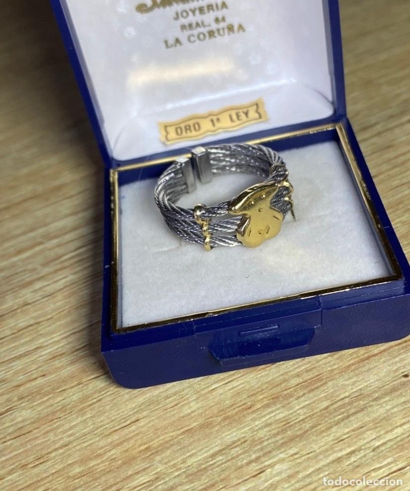 Joyeria: Anillo con oso de oro 18k - Foto 2