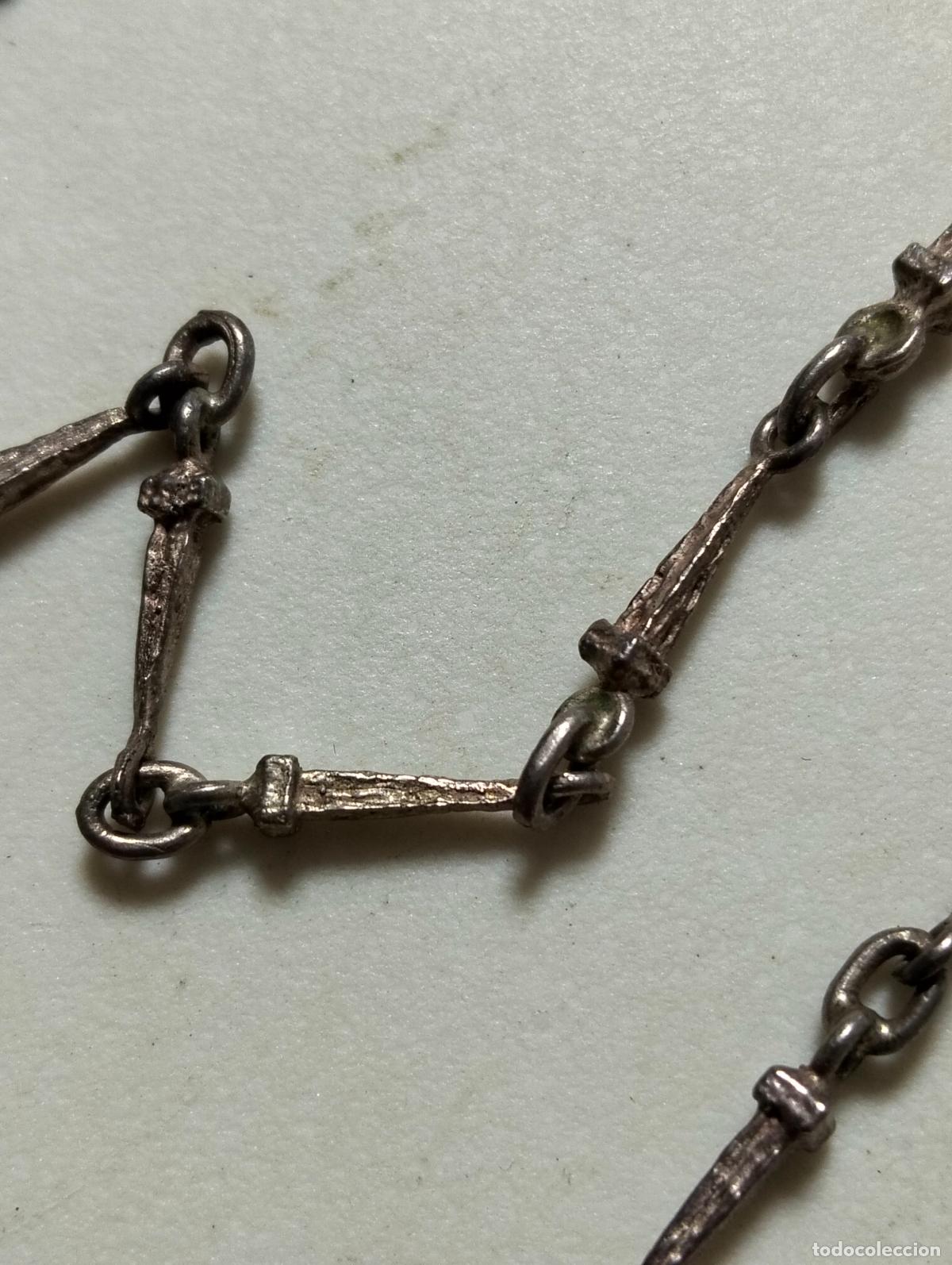 Joyeria: COLGANTE CRISTO DE DALI CON COLLAR IMITANDO CLAVOS - Foto 3