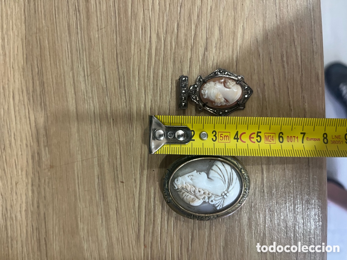 Joyeria: Camafeos plata y camafeo lat&oacute;n - Foto 6