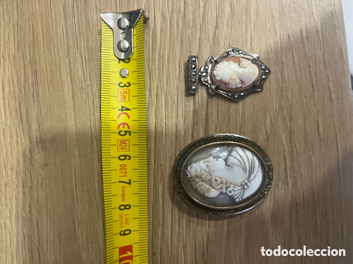 Joyeria: Camafeos plata y camafeo lat&oacute;n - Foto 7