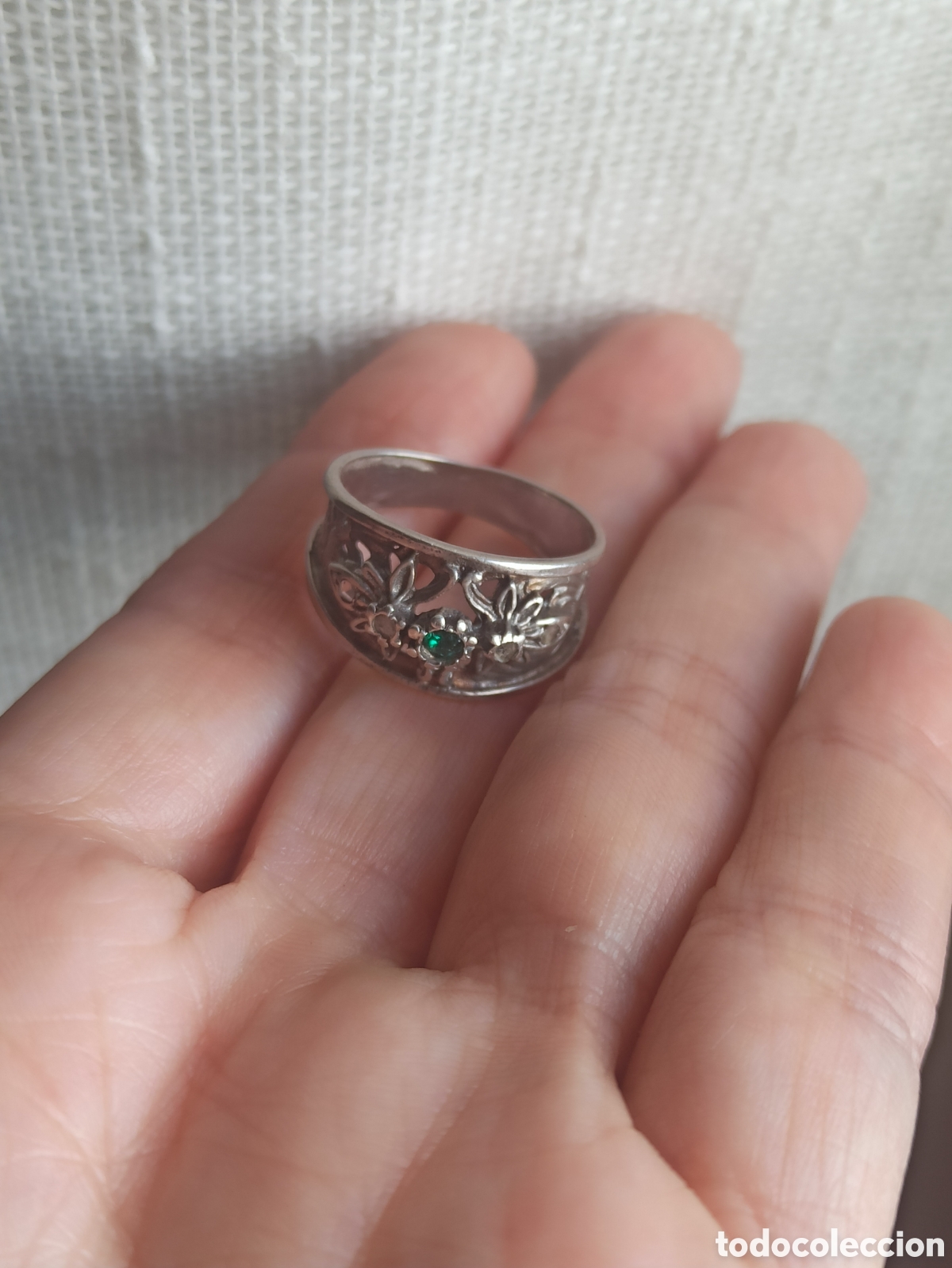 Joyeria: Anillo plata isabelino antiguo - Foto 4