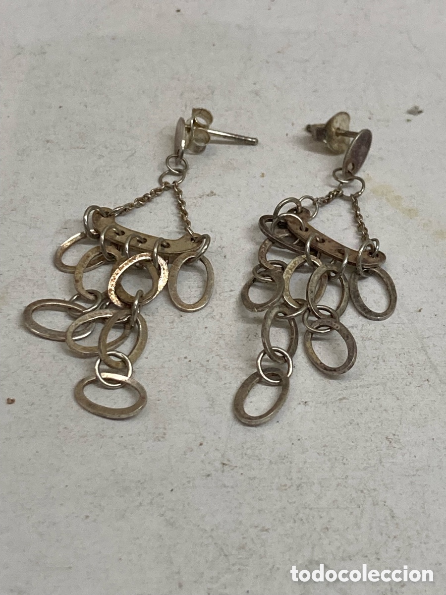 Joyeria: Pendientes de plata P530