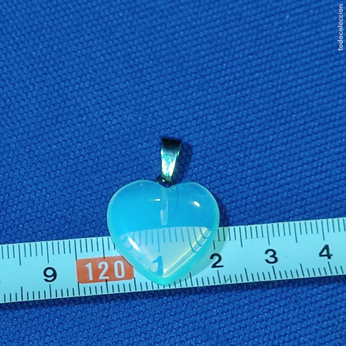 Joyeria: Colgante corazon de Opalita - Foto 2