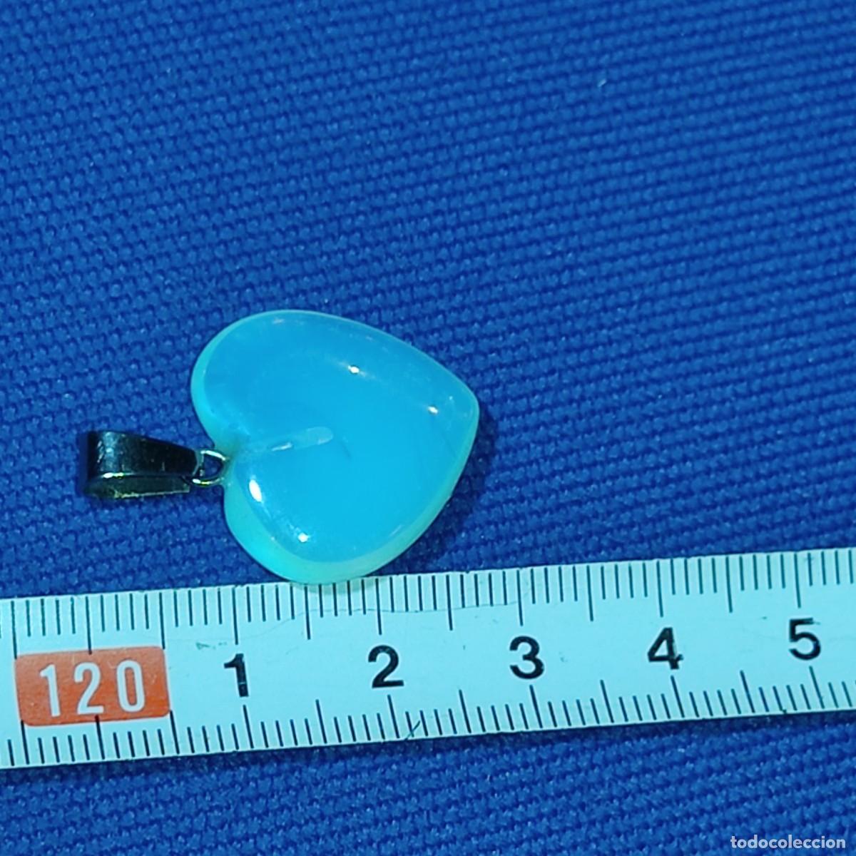 Joyeria: Colgante corazon de Opalita - Foto 4