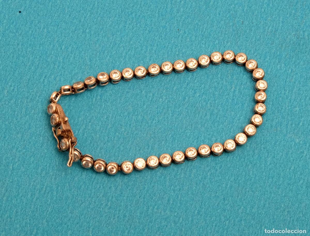 Joyeria: Pulsera de plata con circonitas - Foto 1