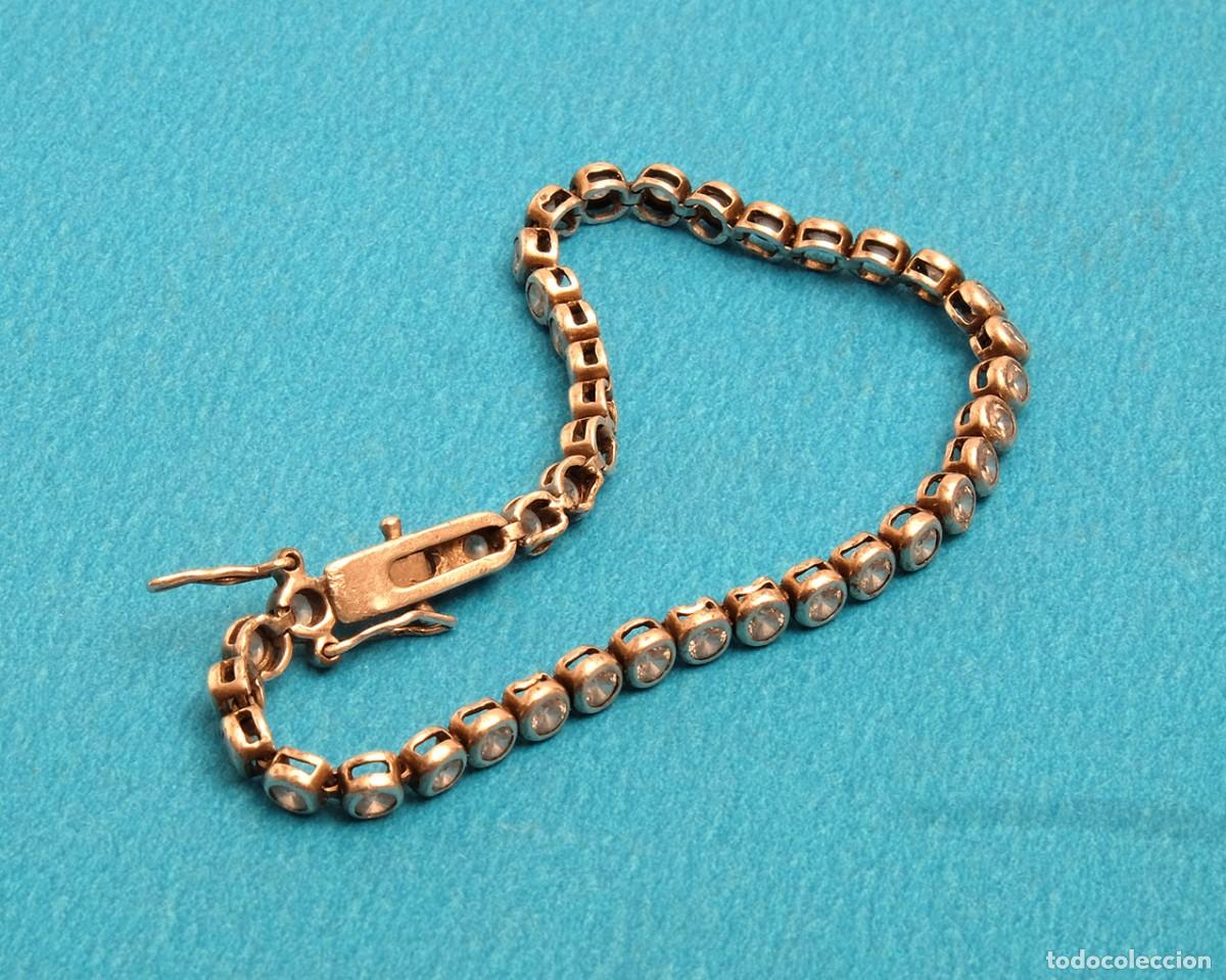 Joyeria: Pulsera de plata con circonitas - Foto 2