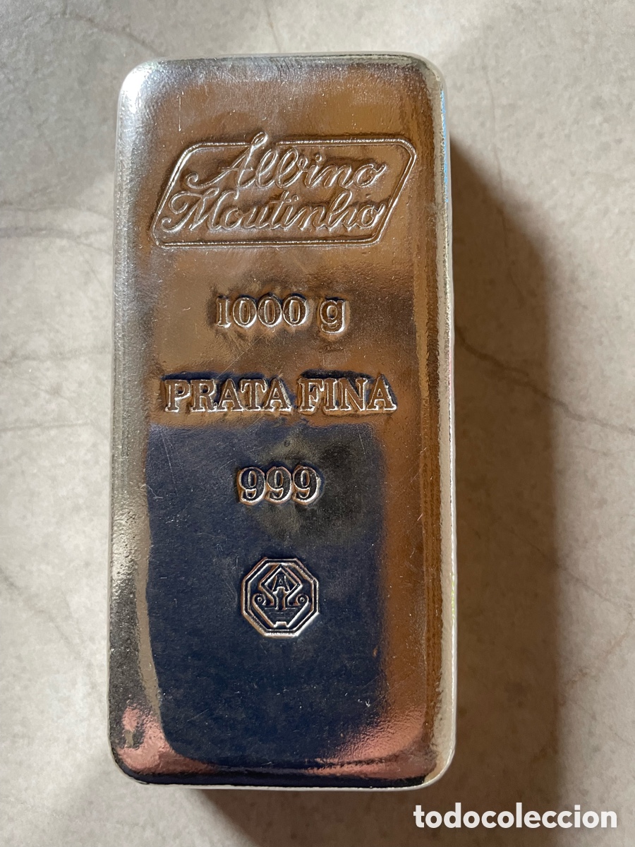 Joyeria: Lingote de plata 1000 gramos - Foto 2