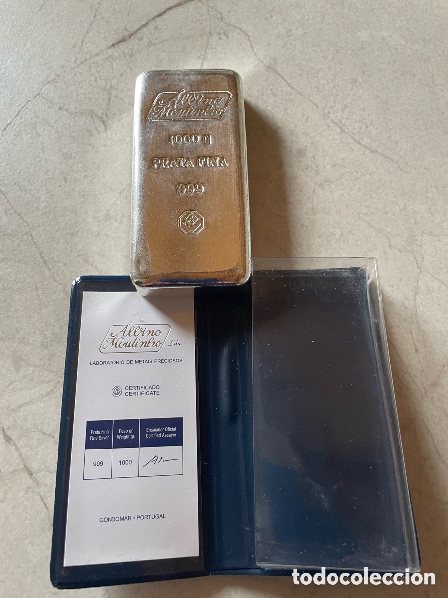 Joyeria: Lingote de plata 1000 gramos - Foto 4