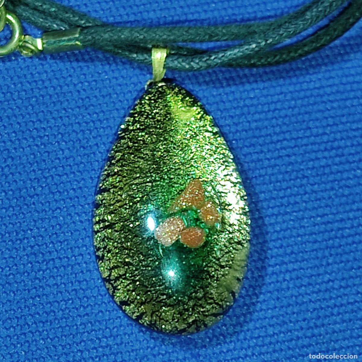 Joyeria: Bonito colgante de cristal de murano. - Foto 3