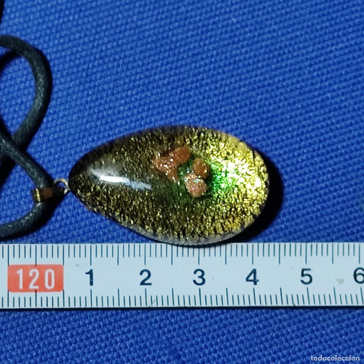 Joyeria: Bonito colgante de cristal de murano. - Foto 4