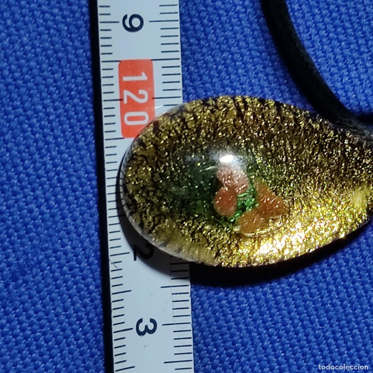 Joyeria: Bonito colgante de cristal de murano. - Foto 5