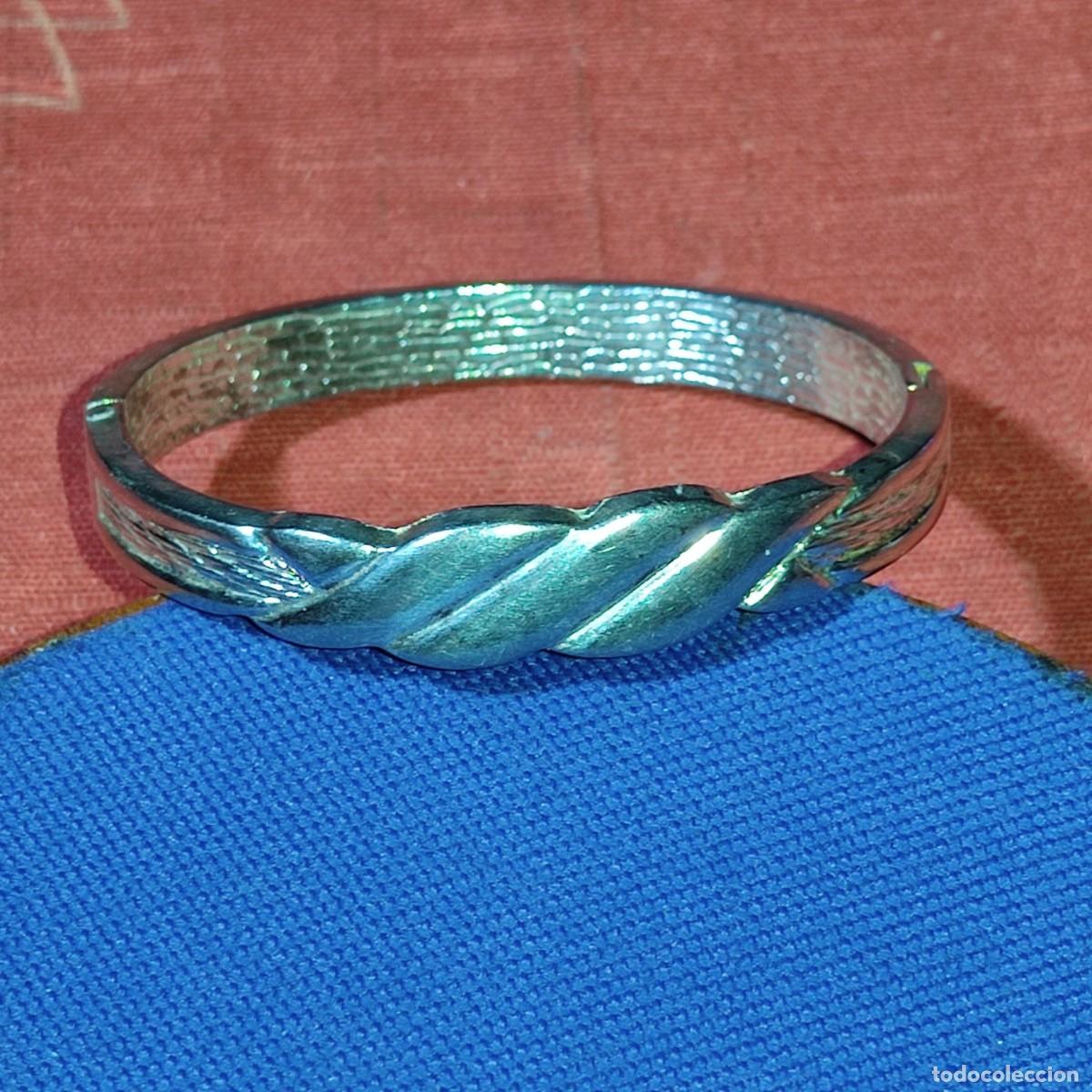 Joyeria: Pulsera plateada Vintage. - Foto 4