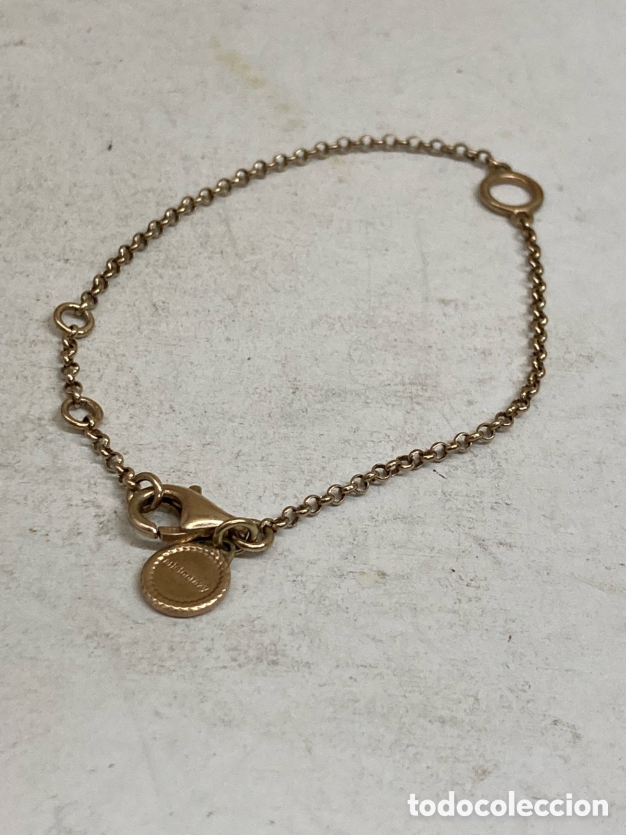 Joyeria: Pulsera de plata dorada aristocrazy Pul410