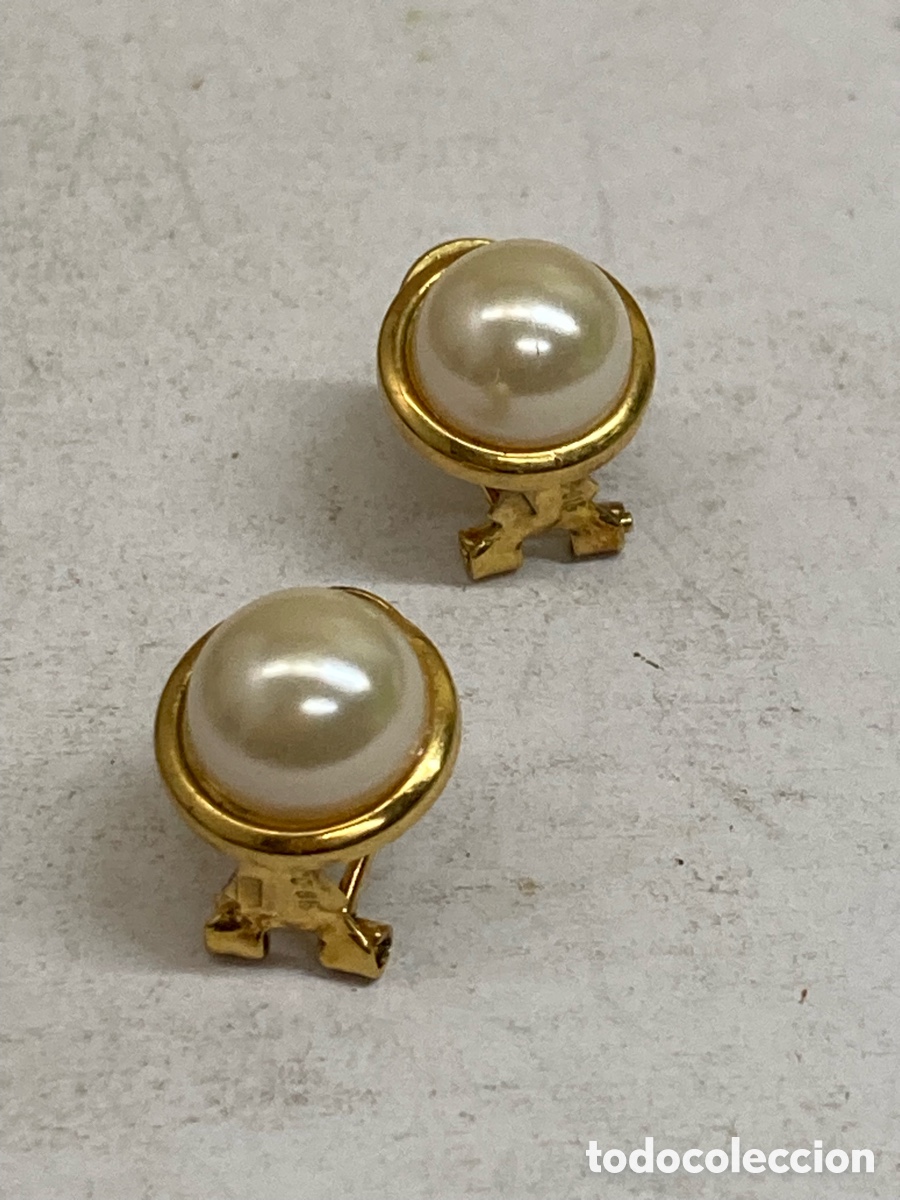 Joyeria: Pendientes de plata perlas P532