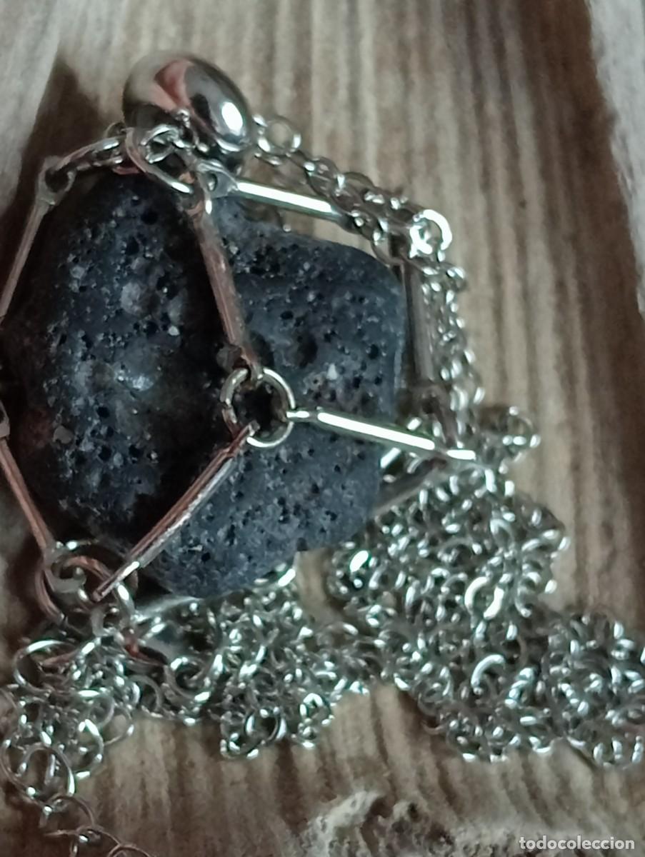 Joyeria: VALIOSO COLGANTE DE METEORITO CONDRITA (SIN USAR) - Foto 2