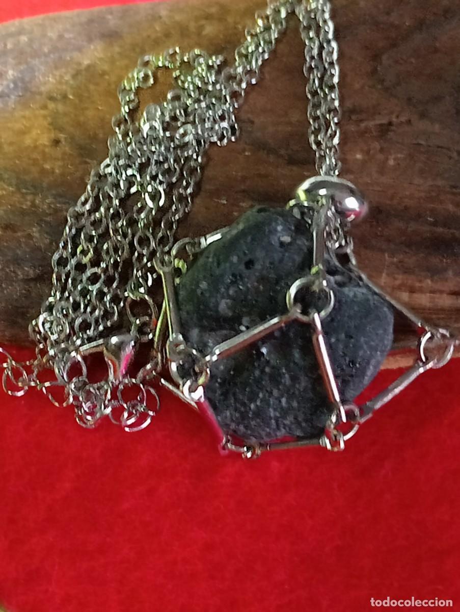 Joyeria: VALIOSO COLGANTE DE METEORITO CONDRITA (SIN USAR) - Foto 3
