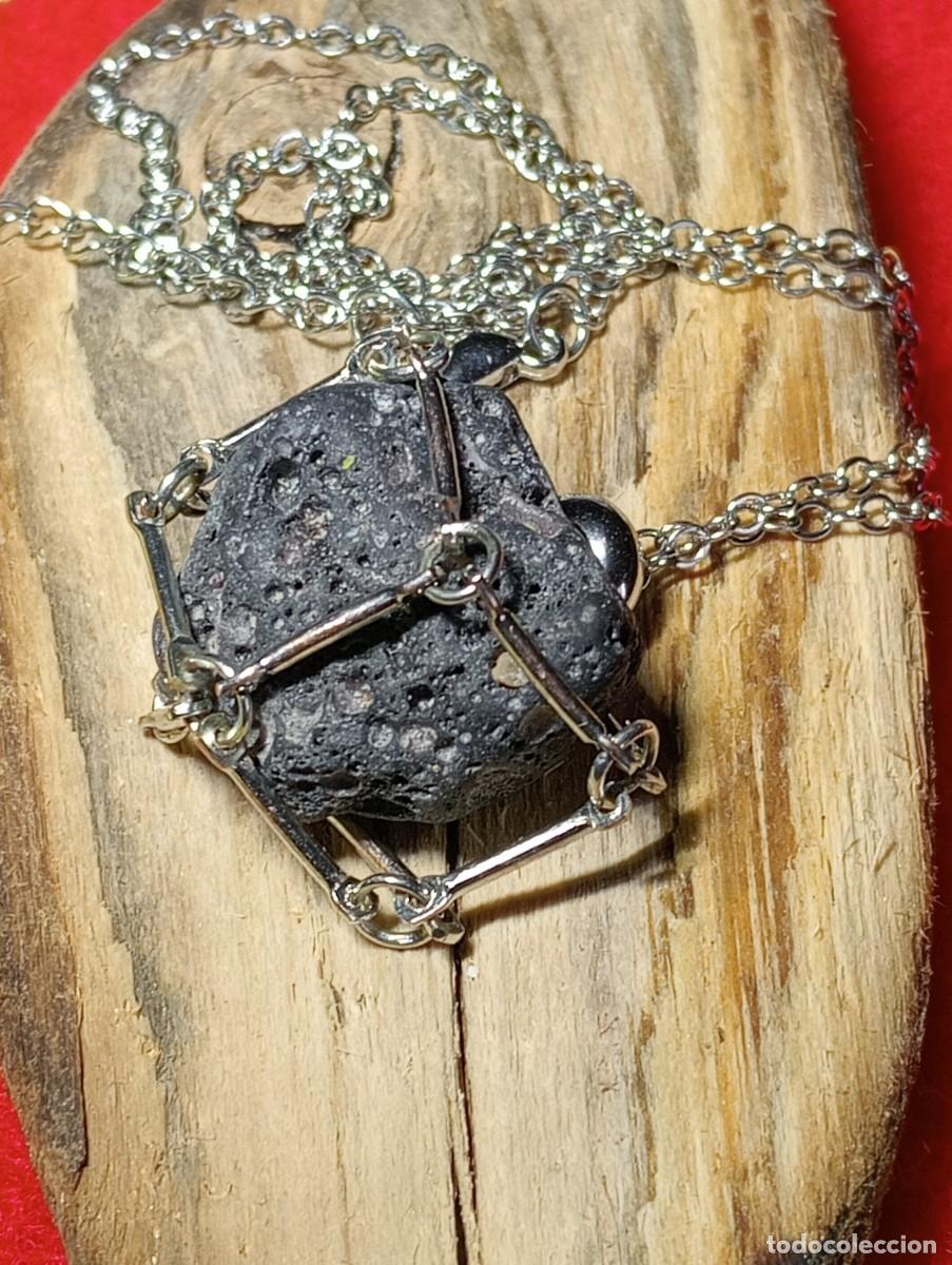 Joyeria: VALIOSO COLGANTE DE METEORITO CONDRITA (SIN USAR) - Foto 5
