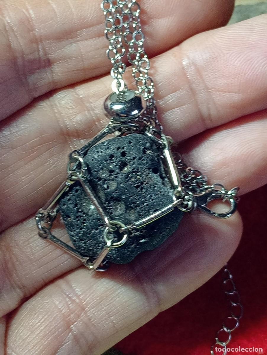 Joyeria: VALIOSO COLGANTE DE METEORITO CONDRITA (SIN USAR) - Foto 6