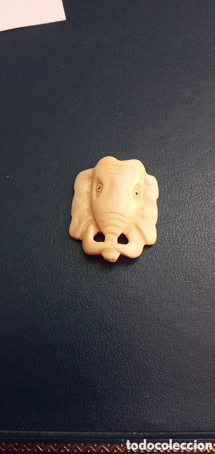 Joyeria: CABEZA DE ELEFANTE DE HUESO - Foto 3