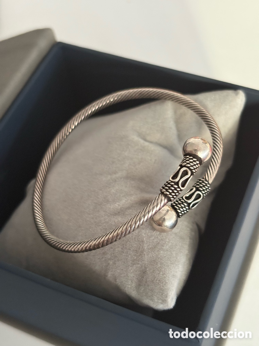 Joyeria: Pulsera plata de ley &bull; Estilo Bali labrada - Foto 3