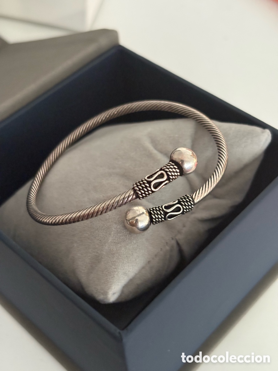 Joyeria: Pulsera plata de ley &bull; Estilo Bali labrada