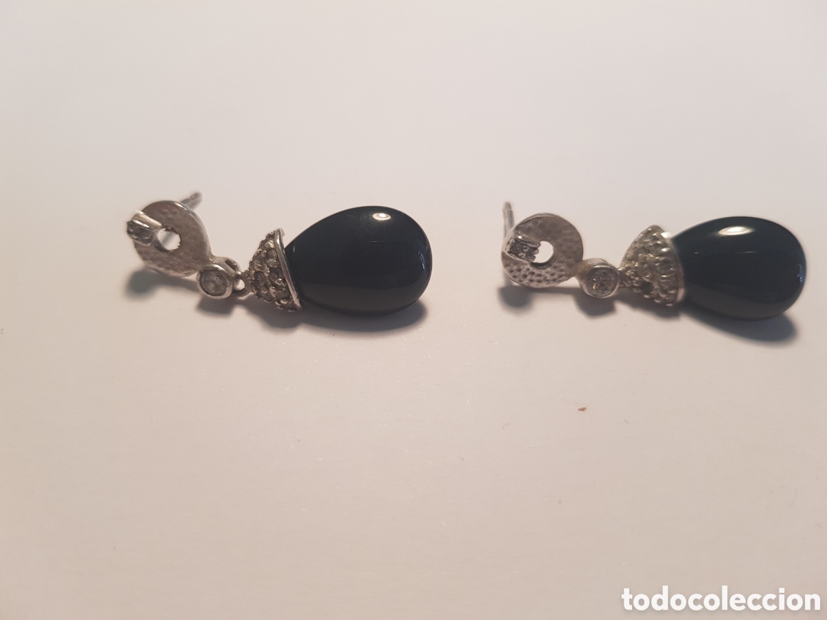 Joyeria: #1291 Pendientes plata de ley 925 - Foto 3