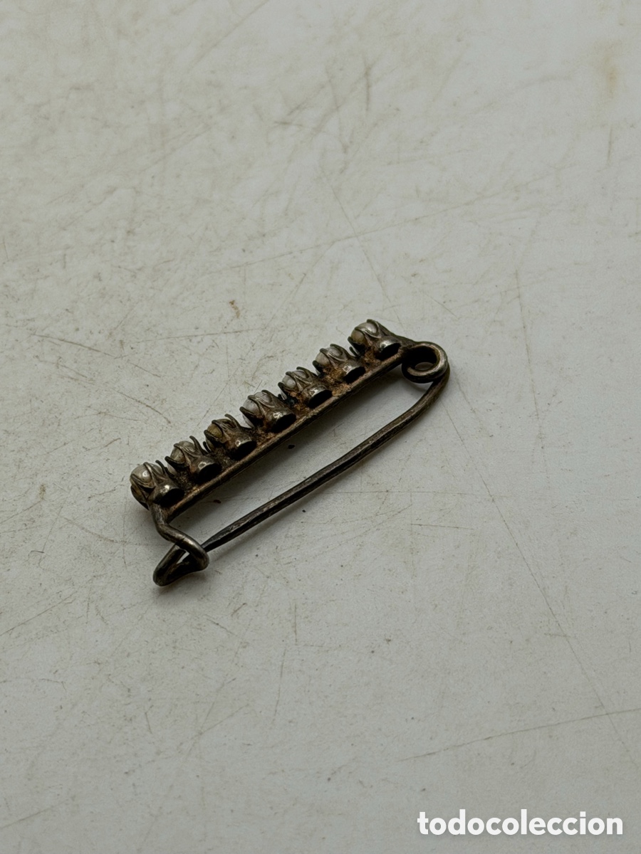 Joyeria: Antiguo Alfiler con Brillantes - Foto 4
