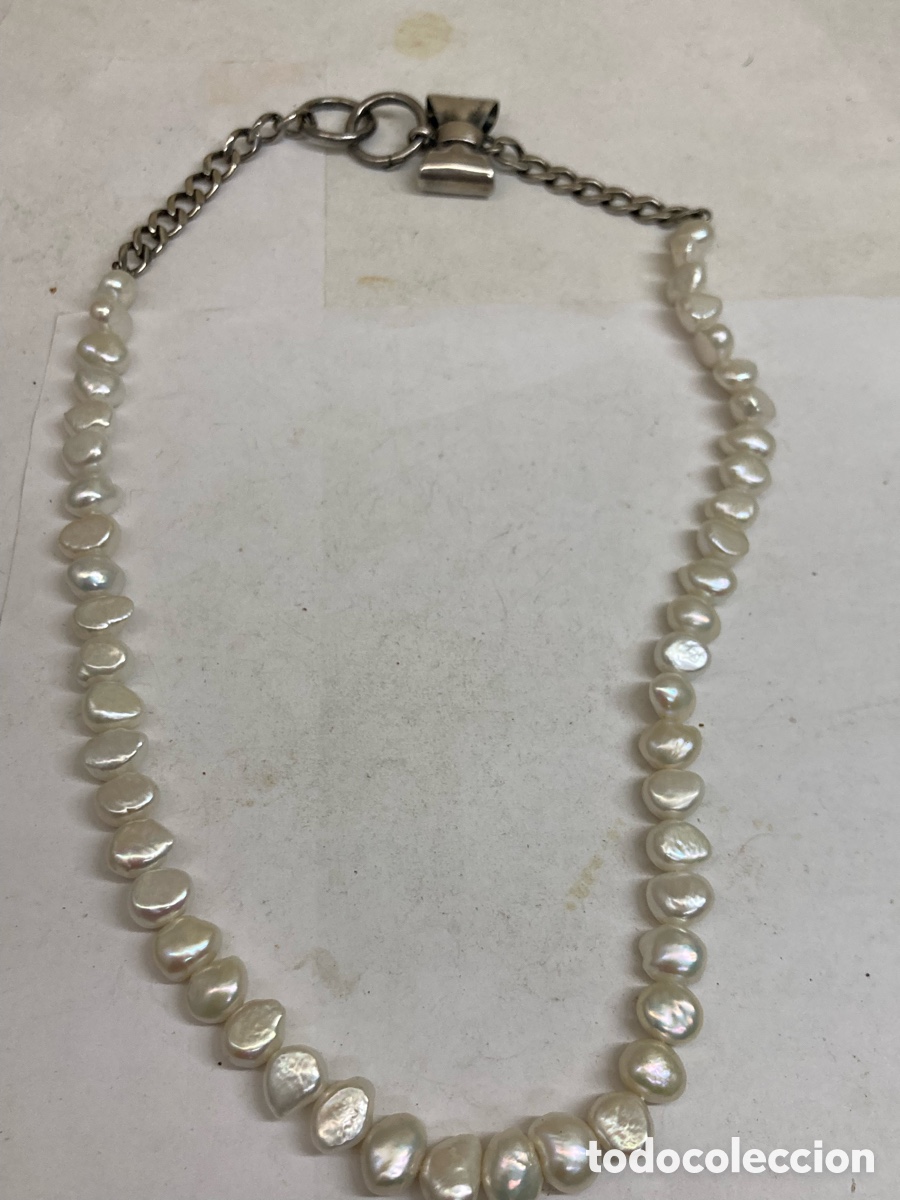 Joyeria: Collar de plata y perlas Tous CC506 - Foto 1