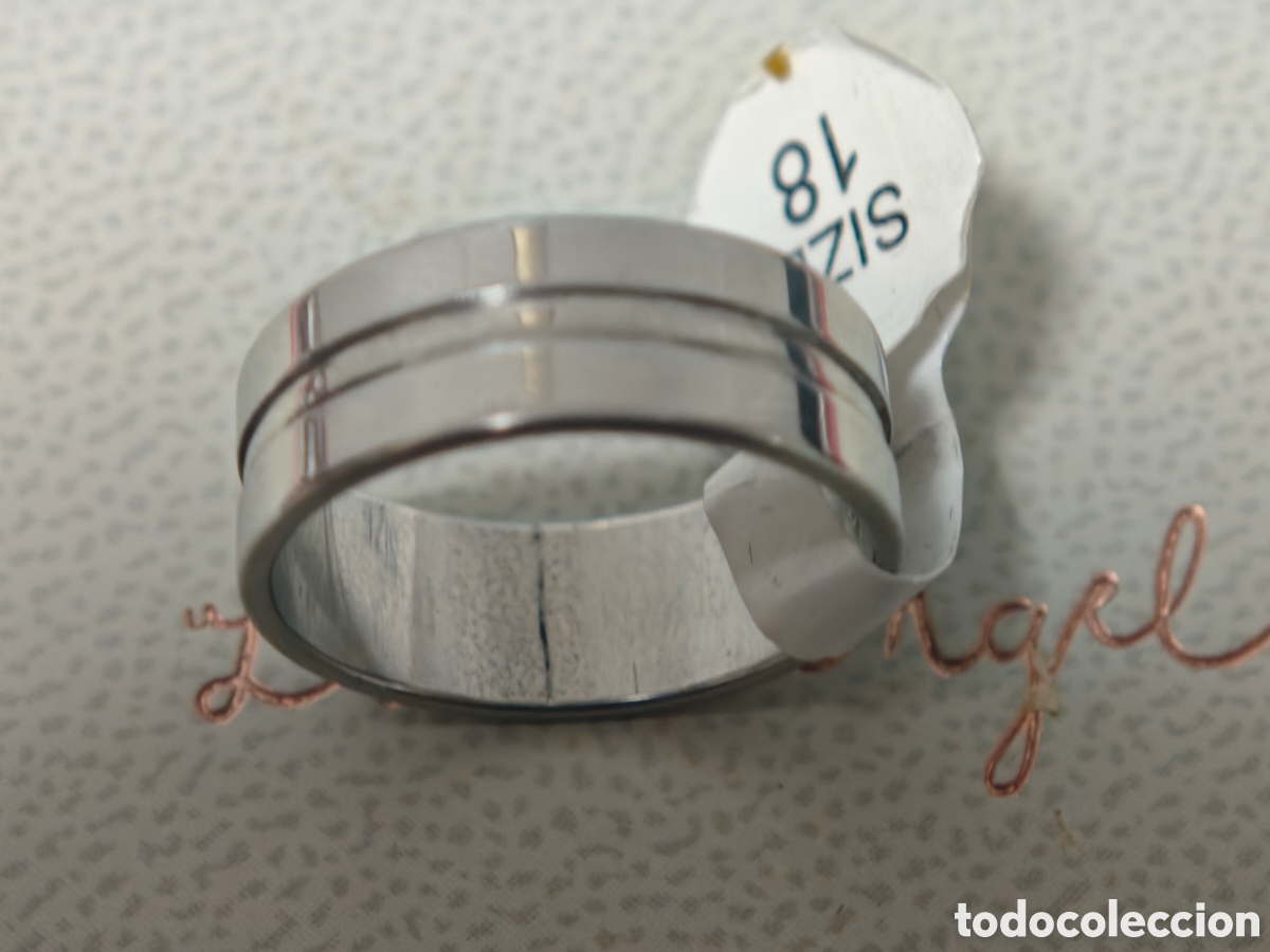 Joyeria: Anillo de acero inoxidable nuevo - Foto 2