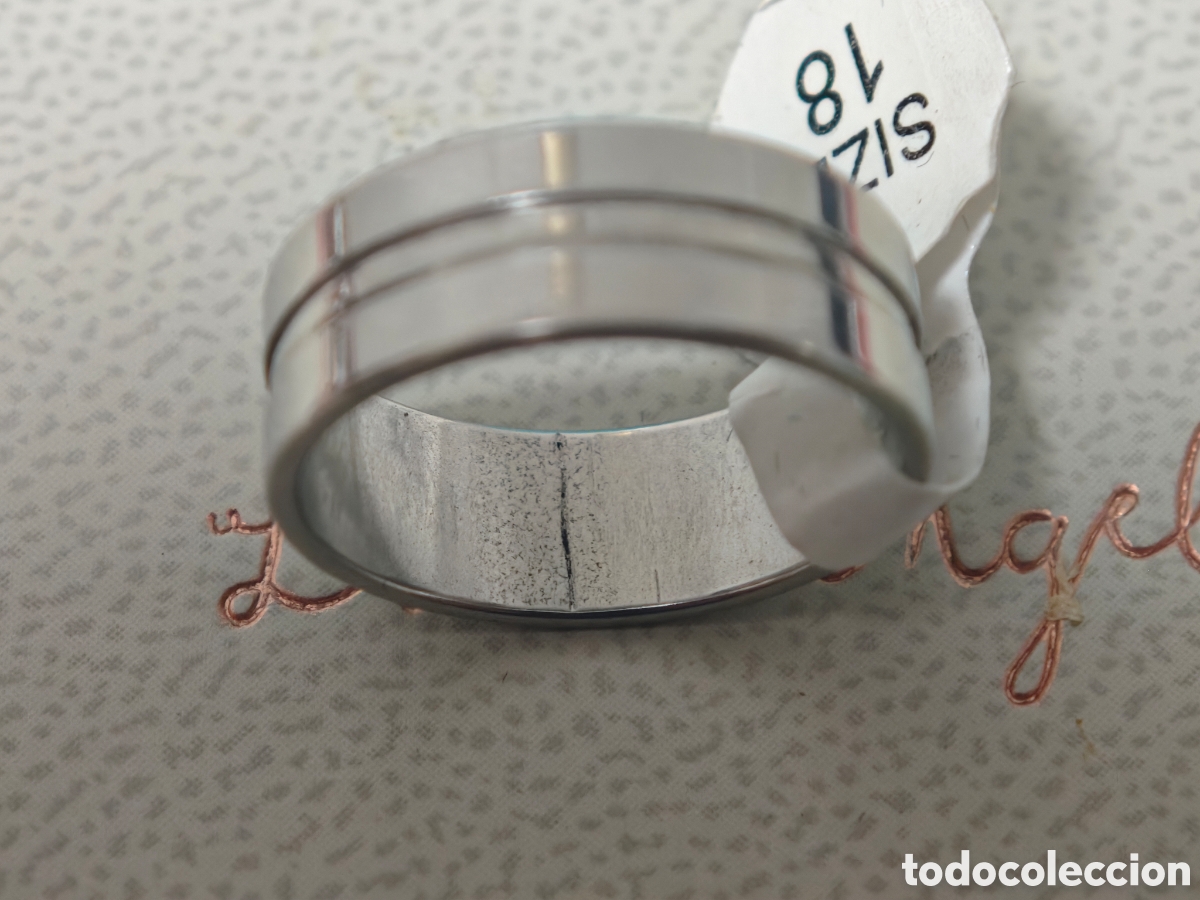 Joyeria: Anillo de acero inoxidable nuevo