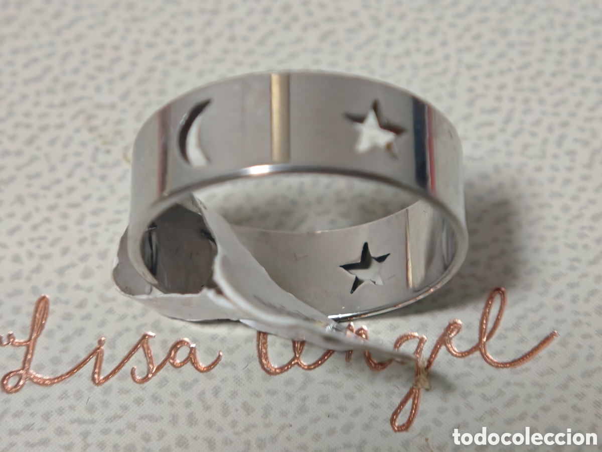 Joyeria: Bonito anillo de acero inoxidable nuevo - Foto 2