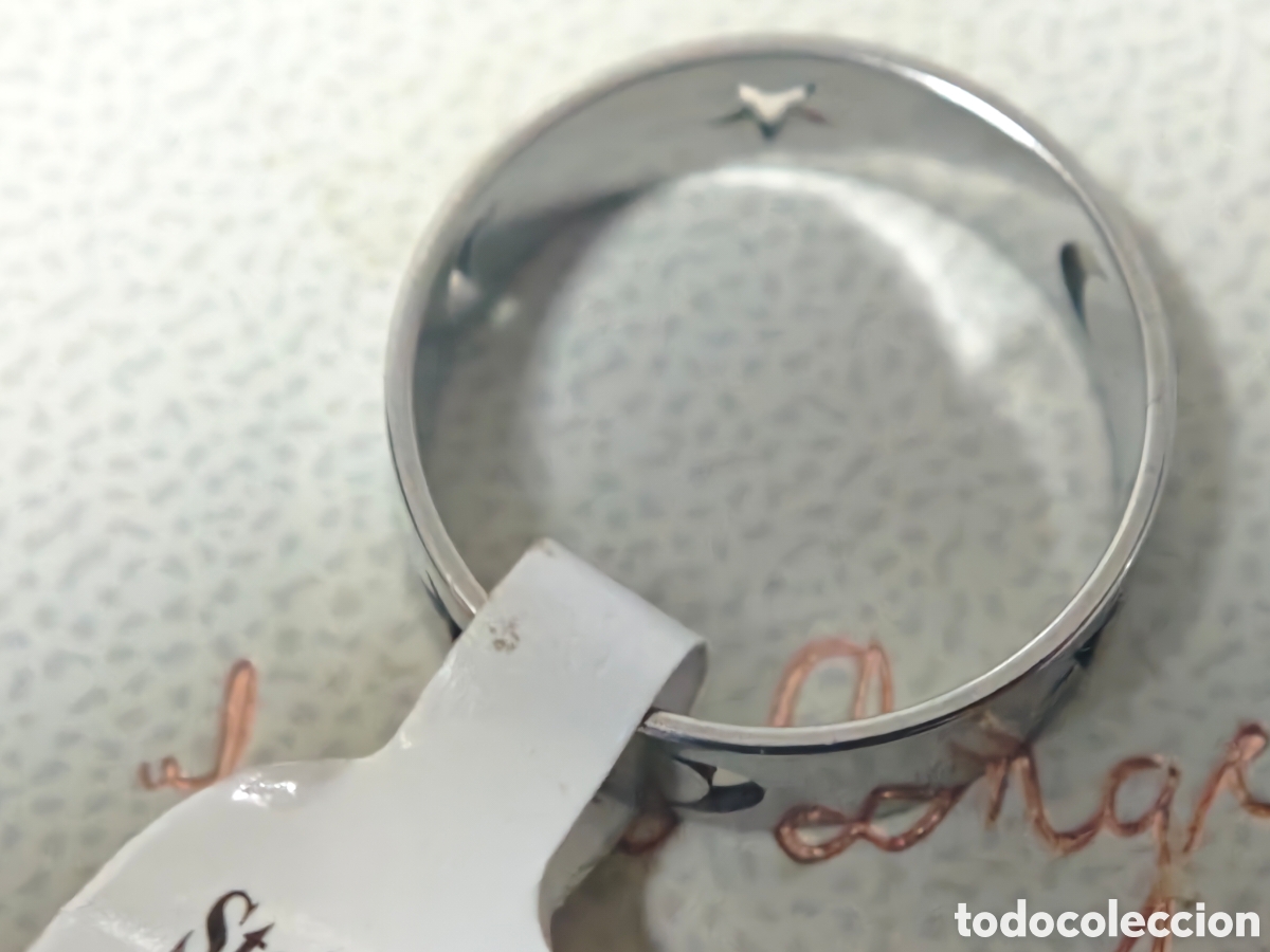 Joyeria: Bonito anillo de acero inoxidable nuevo - Foto 3