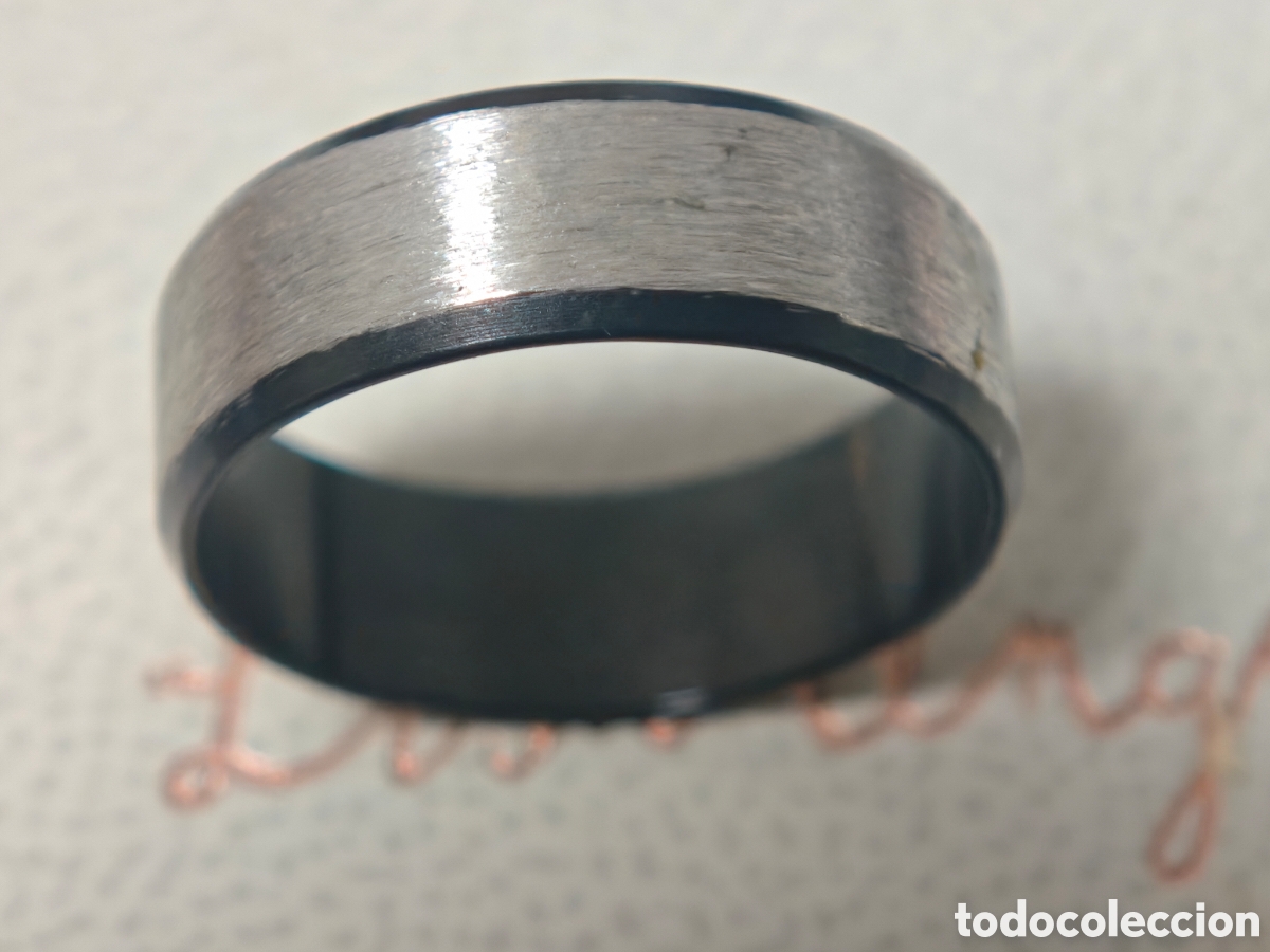 Joyeria: Bonito anillo de acero inoxidable nuevo - Foto 6